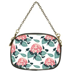 Flowers Hydrangeas Chain Purse (one Side)