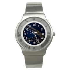 Starsstar Glitter Stainless Steel Watch by Maspions