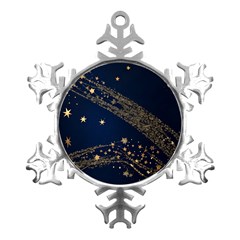 Starsstar Glitter Metal Small Snowflake Ornament