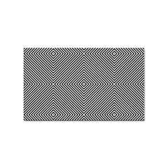 Abstract Diagonal Stripe Pattern Seamless Sticker (rectangular)