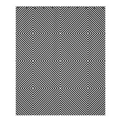 Abstract Diagonal Stripe Pattern Seamless Shower Curtain 60  X 72  (medium) 