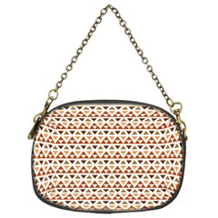 Geometric Tribal Pattern Design Chain Purse (two Sides) by Maspions
