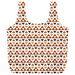 Geometric Tribal Pattern Design Full Print Recycle Bag (xl)