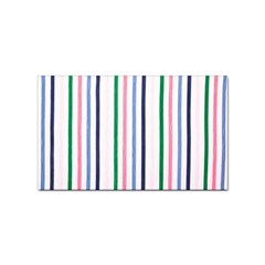 Stripes Pattern Abstract Retro Vintage Sticker Rectangular (10 Pack)