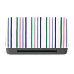 Stripes Pattern Abstract Retro Vintage Memory Card Reader With Cf