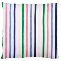 Stripes Pattern Abstract Retro Vintage 16  Baby Flannel Cushion Case (two Sides)