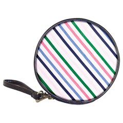 Retro Vintage Stripe Pattern Abstract Classic 20-cd Wallets