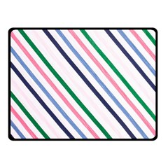 Retro Vintage Stripe Pattern Abstract Fleece Blanket (small)