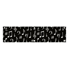 Chalk Music Notes Signs Seamless Pattern Banner And Sign 4  X 1 