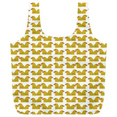 Little Bird Motif Pattern Wb Full Print Recycle Bag (xl) by dflcprintsclothing