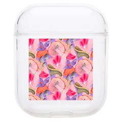 Pink Glowing Flowers Soft Tpu Airpods 1/2 Case by Sparkle