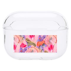 Pink Glowing Flowers Hard Pc Airpods Pro Case by Sparkle