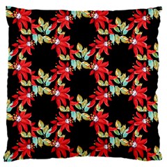 Floral Geometry 16  Baby Flannel Cushion Case (two Sides)