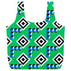 Beauitiful Geometry Full Print Recycle Bag (xl) by Sparkle