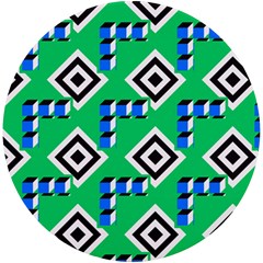 Beauitiful Geometry Uv Print Round Tile Coaster