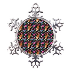 Beautiful Pattern Metal Large Snowflake Ornament