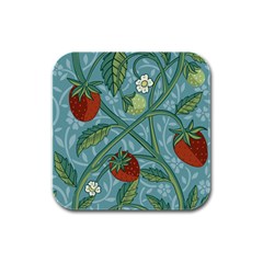 Spring Time Rubber Square Coaster (4 Pack)