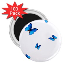 Butterfly-blue-phengaris 2 25  Magnets (100 Pack)  by saad11