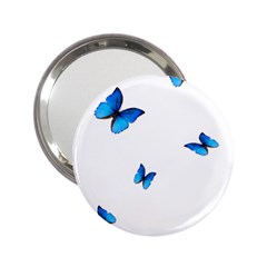 Butterfly-blue-phengaris 2 25  Handbag Mirrors by saad11