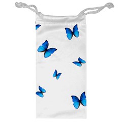 Butterfly-blue-phengaris Jewelry Bag