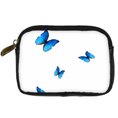 Butterfly-blue-phengaris Digital Camera Leather Case by saad11