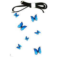 Butterfly-blue-phengaris Shoulder Sling Bag by saad11