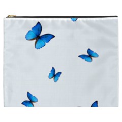Butterfly-blue-phengaris Cosmetic Bag (xxxl) by saad11