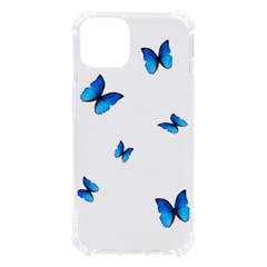 Butterfly-blue-phengaris Iphone 13 Tpu Uv Print Case by saad11