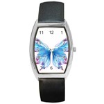 Butterfly-drawing-art-fairytale  Barrel Style Metal Watch Front