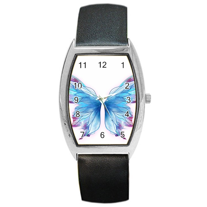 Butterfly-drawing-art-fairytale  Barrel Style Metal Watch