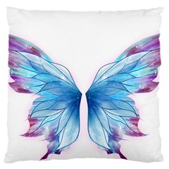Butterfly-drawing-art-fairytale  16  Baby Flannel Cushion Case (two Sides)