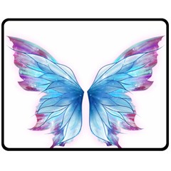 Butterfly-drawing-art-fairytale  Fleece Blanket (medium)