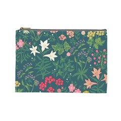 Spring Design  Cosmetic Bag (large) by AlexandrouPrints