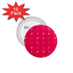 Illustrations Heart Pattern Design 1 75  Buttons (10 Pack)