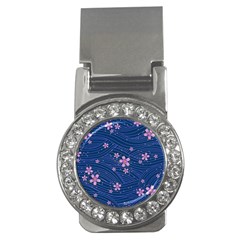 Flowers Floral Background Money Clips (cz) 