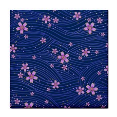 Flowers Floral Background Face Towel