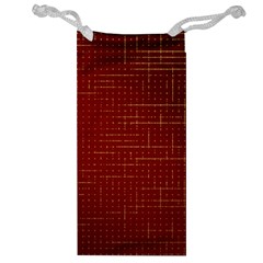 Grid Background Pattern Wallpaper Jewelry Bag