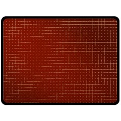 Grid Background Pattern Wallpaper Two Sides Fleece Blanket (large)