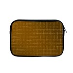 Anstract Gold Golden Grid Background Pattern Wallpaper Apple MacBook Pro 15  Zipper Case Front