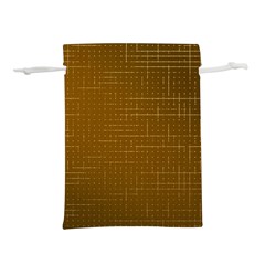 Anstract Gold Golden Grid Background Pattern Wallpaper Lightweight Drawstring Pouch (l)