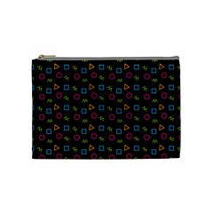 Background Ornamental Pattern Cosmetic Bag (medium)