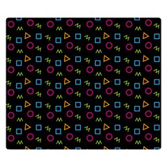 Background Ornamental Pattern Premium Plush Fleece Blanket (small)