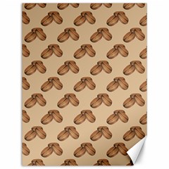 Coffee Beans Pattern Texture Canvas 12  X 16 