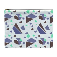 Seamless Pattern Geometric Texture Cosmetic Bag (xl)