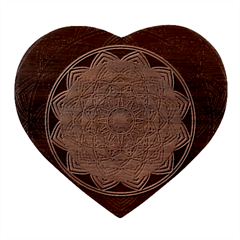 Abstract Digital Artwork Heart Wood Jewelry Box