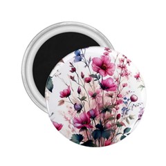 Flora Floral Flower Petal 2.25  Magnets