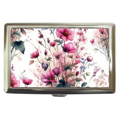 Flora Floral Flower Petal Cigarette Money Case