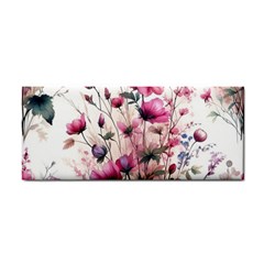 Flora Floral Flower Petal Hand Towel by Maspions