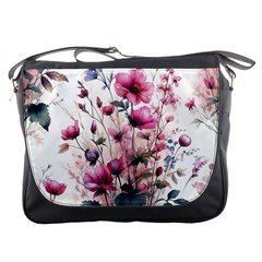 Flora Floral Flower Petal Messenger Bag