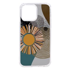 Boho Leaves Botanical Retro Vintage Iphone 14 Pro Max Tpu Uv Print Case by Maspions